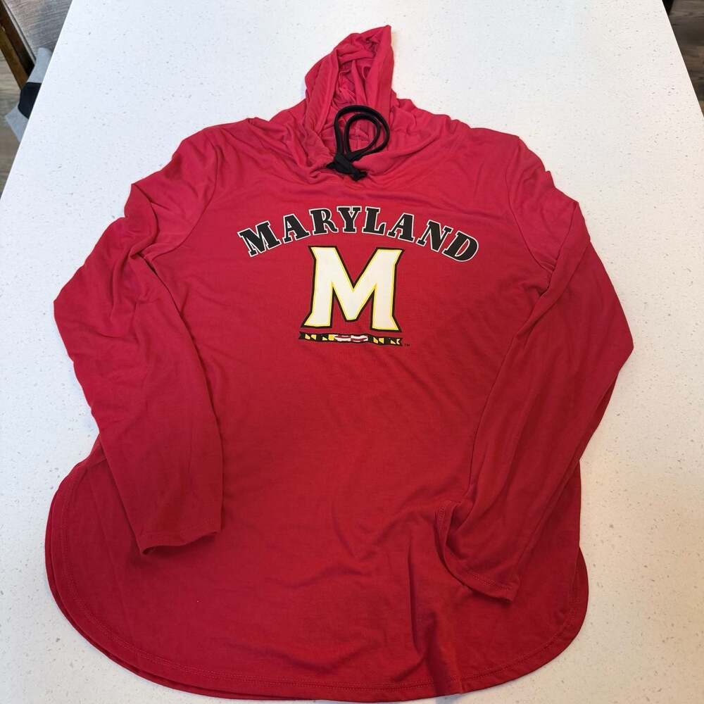 Colosseum Maryland Terrapins Women's Lightweight Hoodie